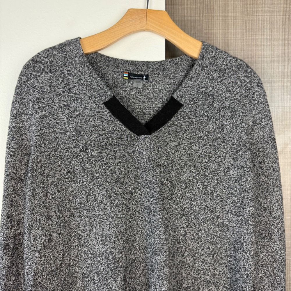 Smartwool Gray Shadow Pine Tunic Sweater - image 4